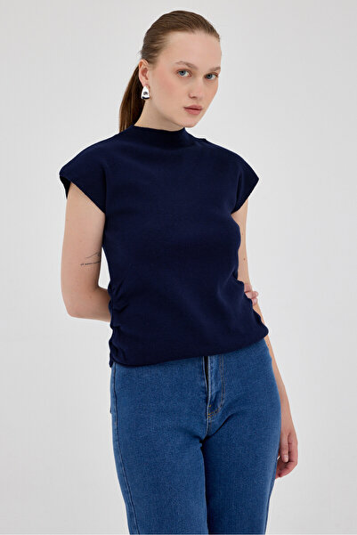 Rays Laci Gathered Knitwear Blouse 2306