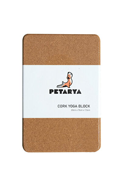 PETARYA Σειρά Nature - Μπλοκ γιόγκα από φελλό