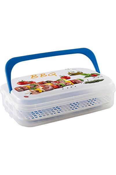 Snips Maxi Ice Food Container for Barbecue, 7 Liters, Blue