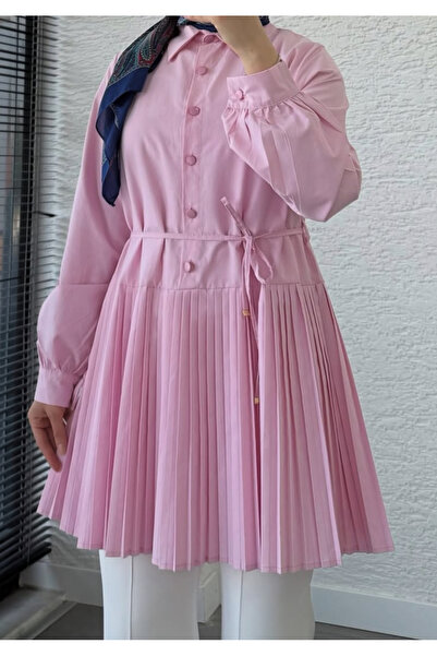 Sara Deluxe Pileli Tunik