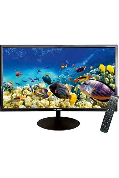Rose CM-122 22" 55 Ekran Full HD LED Monitör TV (12V Girişli)