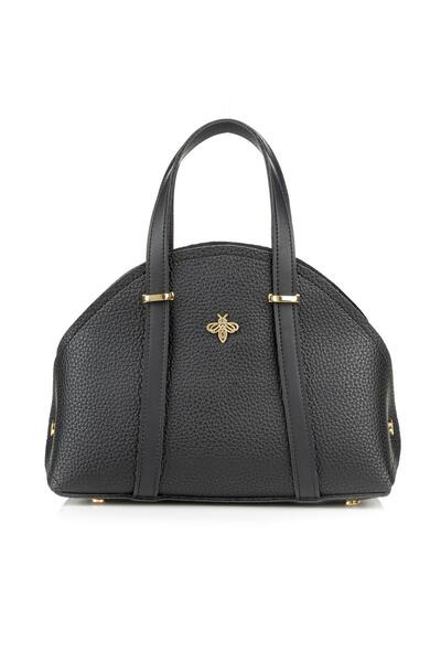 Lucky Bees Vzorovaná dámská kabelka do ruky a přes rameno s vnitřní peněženkou