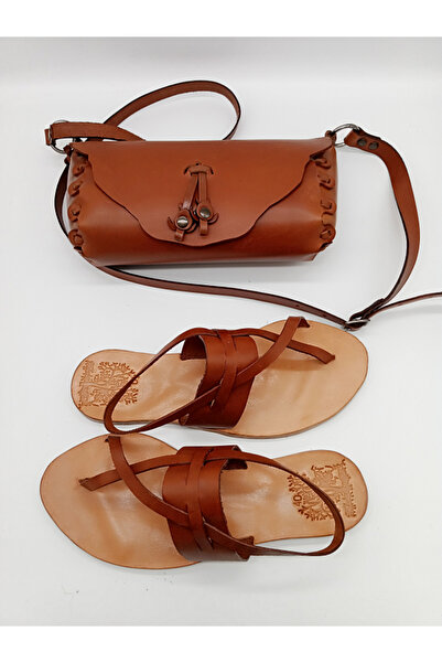 İSTANBUL SANDALET جلد طبيعي مريح وغير قابل للانزلاق