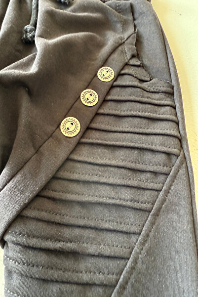 rg kidsstore Φούτερ για κορίτσια/αγόρια με λεπτομέρεια με κουμπιά και άνετο κολάν RG1144