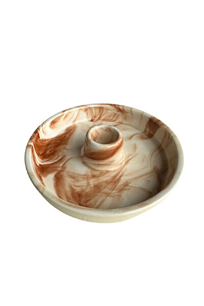 PETARYA El Yapımı Palo Santo Tutucu Tütsülük Kahverengi