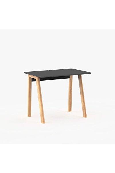 NURUS Olo Çalışma Masası Aksesuarsız Rafsız Siyah