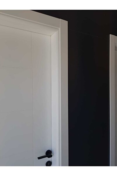 Çınar Kasa Pervaz İç Oda Kapı Pervazı Beyaz 5 Adet (1 Kapı için) L geçmeli PVC sarma 220*8cm