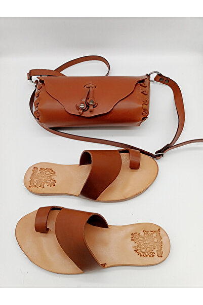 İSTANBUL SANDALET جلد طبيعي مريح وغير قابل للانزلاق
