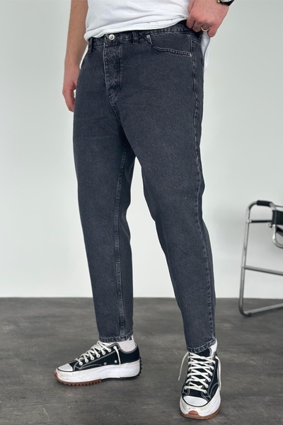 MADZEYMODA Ανδρικό τζιν παντελόνι Smoked Jean Boyfriend Mold - KE-711