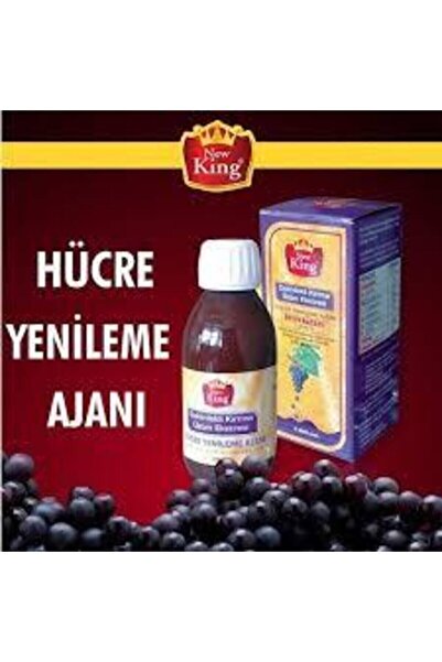 NEW KING Çekirdekli Kırmızı Üzüm Ekstresi 150 ml