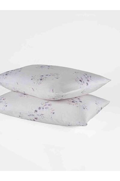 Karna Home Μαξιλαροθήκες 2 τεμαχίων σατέν με κομψή εκτύπωση