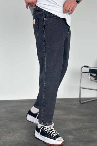 MADZEYMODA Ανδρικό τζιν παντελόνι Smoked Jean Boyfriend Mold - KE-711