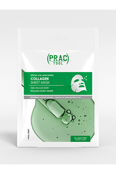 PracTool COLLAGEN Yatıştırıcı Bez Maske 1 Adet
