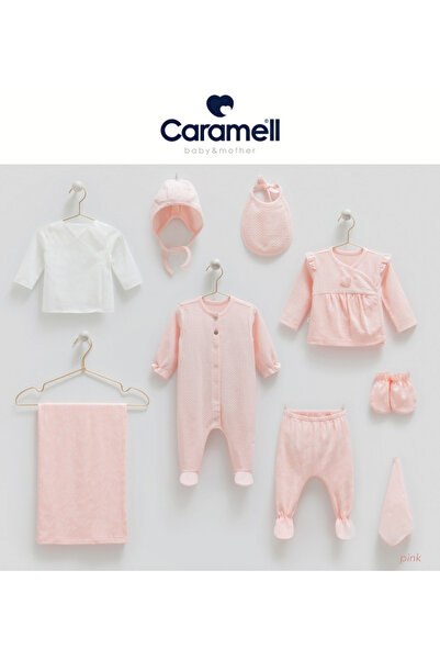 Caramell ملابس مستشفى للأطفال حديثي الولادة 10 قطع من القطن 100% (للأطفال حدي...
