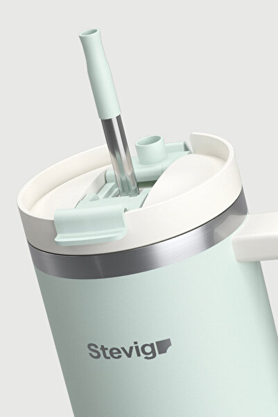 Stevig 2 Moods Tuck-in Tumbler Sızdırmaz Çelik Termos 900 ML Sprout Green ST-240