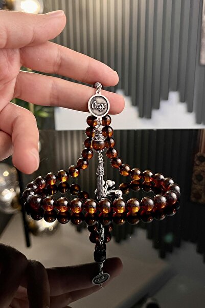 dergah tesbih Sevdiklerinize Özel Ateş-i Sıkma Kehribar Tesbih