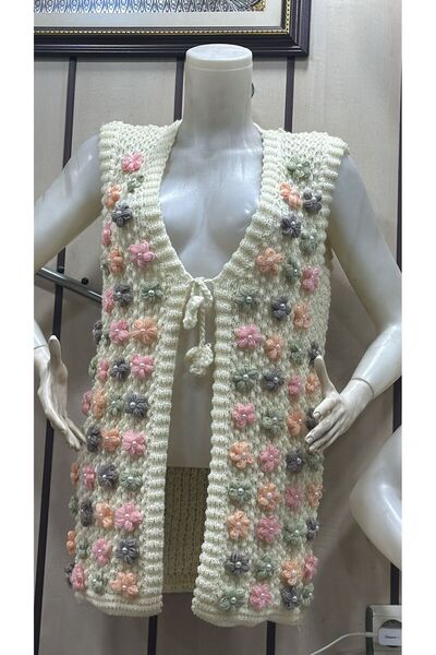 Çt Çeyizci Tekstil Special Design Beaded Vest, Dowry Vest, Handcrafted Decoration Vest