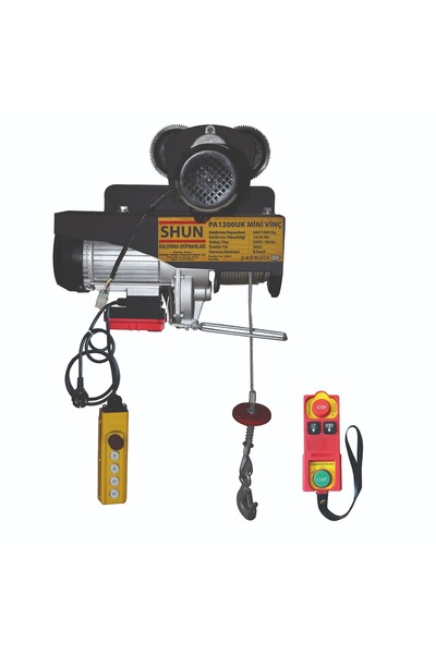 Shun 600/1200 Uzaktan Kumandalı 4 Hareketli Vinç