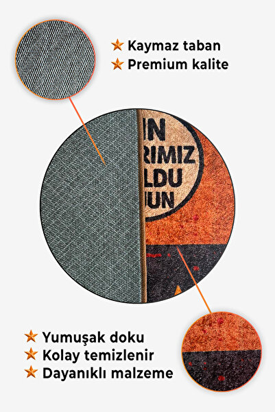 Allin Kapı Önü Paspas - Efsane Replik - Dekoratif Paspas