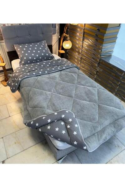 Arma Concept Single Patterned 57 Thread Luxury Double Sided Welsoft Cotton Silicone Quilt 155 X 215 cm