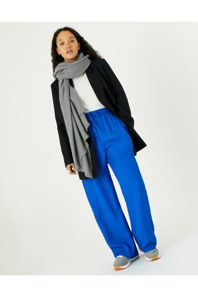 Goldmine Унісекс Прямий Сірий Товстий М'який Шарф