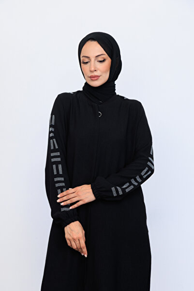 OKTAYUSTA COLLECTİON Yeni Sezon Taşlı Krep Günlük Kap & Tunik