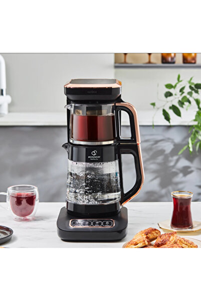 Karaca 4 in 1 Konuşan CAM Çay Makinesi, Filtre Kahve Demleme, Mama Suyu Hazırlama Fonksiyonlu