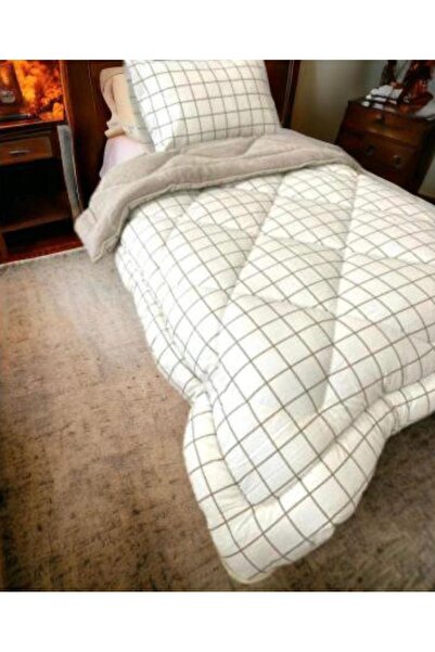 Arma Concept Single Patterned 57 Thread Luxury Double Sided Welsoft Cotton Silicone Quilt 155 X 215 cm