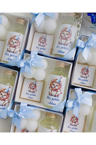 3DLuxeDekor Çikolata Mum Kolonya Hediyelik 10 Adet (BEBEK, SÖZ, NİŞAN, KINA, DÜĞÜN, MEVLİD)