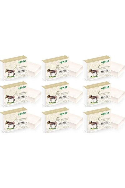 Agarta Handmade Natural Soap 150Gr Donkey Milk (Set of 9)
