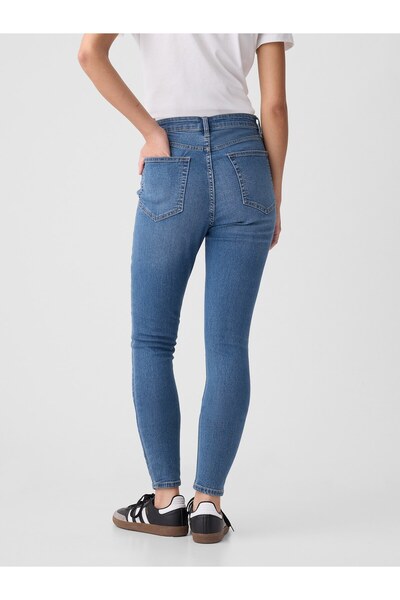 GAP KadınHigh Rise Favorite Jegging Jean Washwell Pantolon