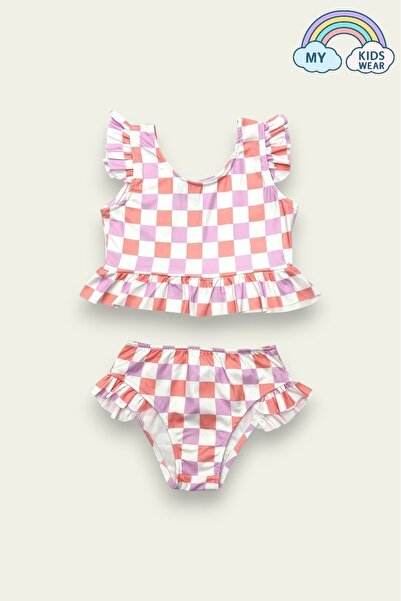 My Kids Wear Girl's Bottom Top Swimsuit