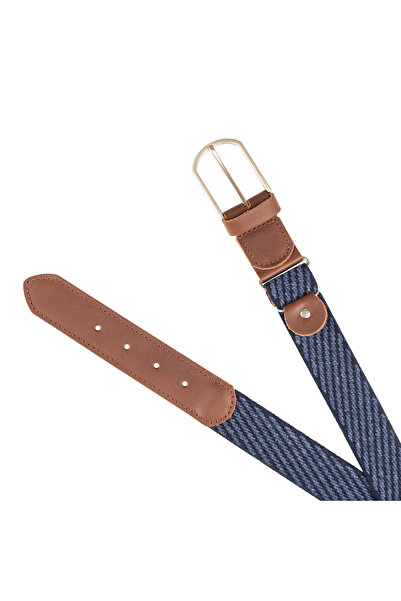 DWOY Curea elastică reglabilă cu detalii din piele