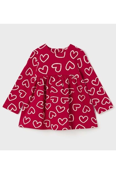MAYORAL Red Baby Dress Red