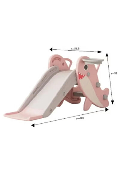 FULLJOY Shark Slide with Basketball, 109*56.5*52 cm, FJY-DW73