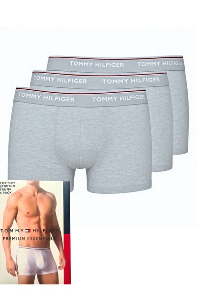 style iconic Tommy Men’s briefs Boxer– Light Grey, Signature Waistband