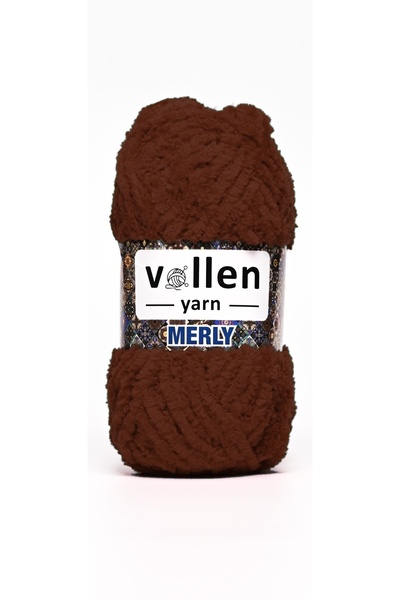 vollen yarn Merly Plush Hand Knitting Yarn 100 g – Mother's Lamb Velvet Yarn, Soft Yarn, Baby Blanket Yarn, Crochet,