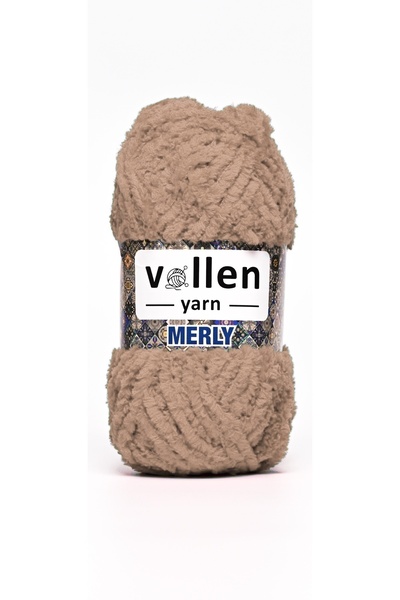 vollen yarn Merly Plush Hand Knitting Yarn 100 g – Mother's Lamb Velvet Yarn, Soft Yarn, Baby Blanket Yarn, Crochet,