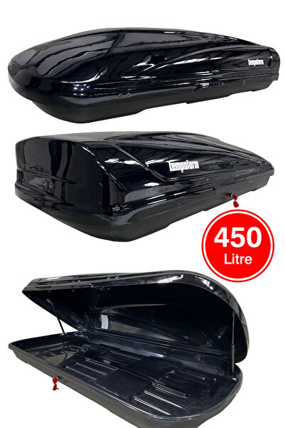 tempoform Araç Üstü Port Bagaj – 450 lt Siyah