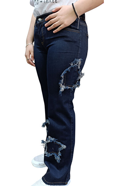 couis Зірка Детальні лікрані джинси для дорослих