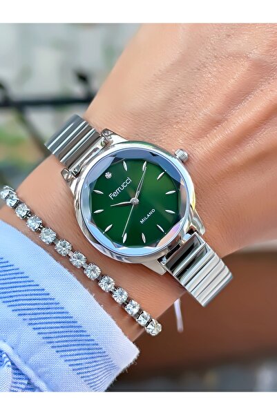 Ferrucci ÇELİK KORDON MİLANO KÜÇÜK KASA KADIN KOL SAATİ 3 ATM SU GEÇİRMEZ 2 YIL GARANTİLİ