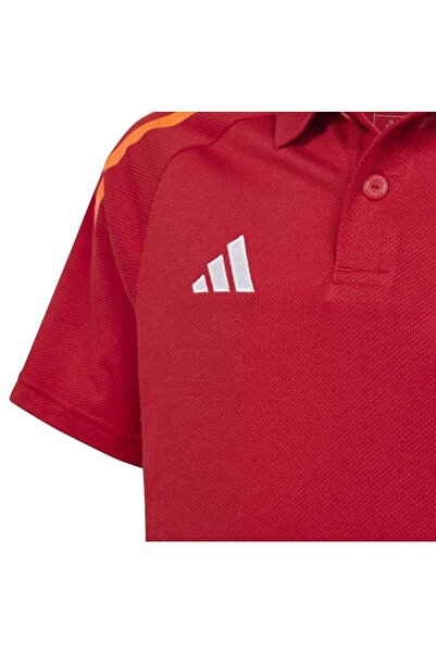 adidas Tiro 24 C Polo Yaka T-Shirt Men's T-Shirt Red