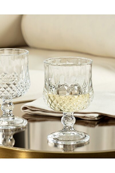 Madame Coco Audrey Set mit 4 kurzen Weingläsern