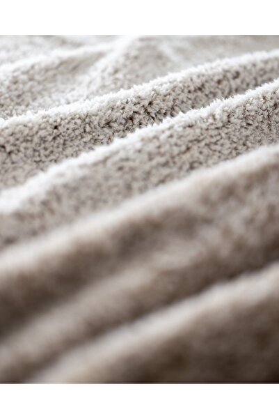 Madame Coco Nord Doppel-Sherpa-Decke - Beige