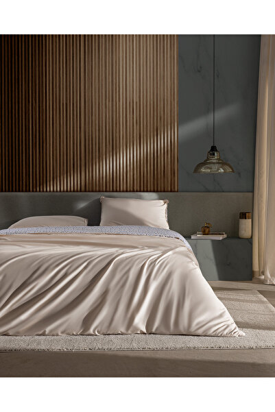 Madame Coco Bern Familiengröße, bedrucktes Satin-Bettbezug-Set, 100 % Baumwol...