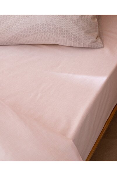 Madame Coco Suivre Ranforce Bedrucktes Bettbezug-Set, Kingsize, 100 % Baumwolle, Puder