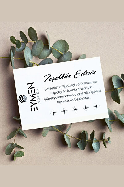 Eymen Socks Unisex Patik Çorap 6'lı Paket – Pamuklu, Kuşaklı, Kadın Erkek Kullanıma Uygun Lacivert