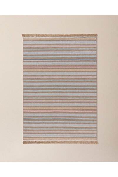 Madame Coco Laila Teppich - Beige/Blau - 155x220 cm