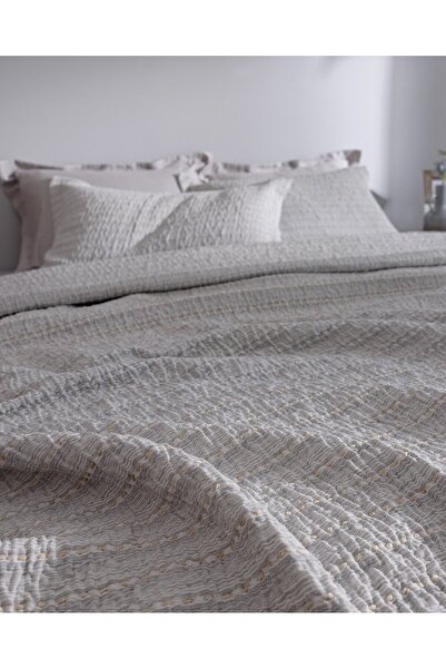 Madame Coco Petite Doppelbett-Tagesdecke - Grau