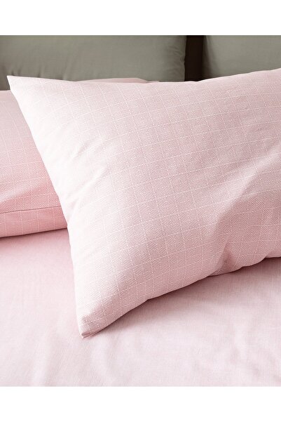 Madame Coco Odette Bettwäsche-Set, Kingsize, 100 % Baumwolle, Ranforce-Druck, Puder